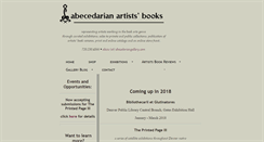 Desktop Screenshot of abecedariangallery.com